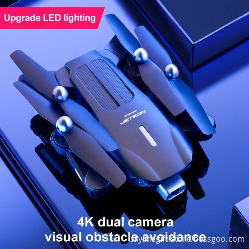 New Drone K106 4K HD Profesional Camera With LED Light propeller Visual Obstacle Avoidance Optical Flow Foldable Quadcopter